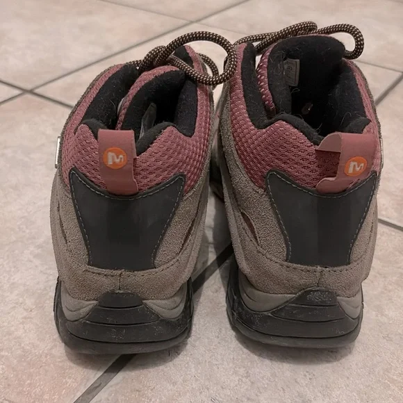 MERRELL Moab Hiking Shoe Boots Ankle High Top Women Size 9.5 - Picture 5 of 9